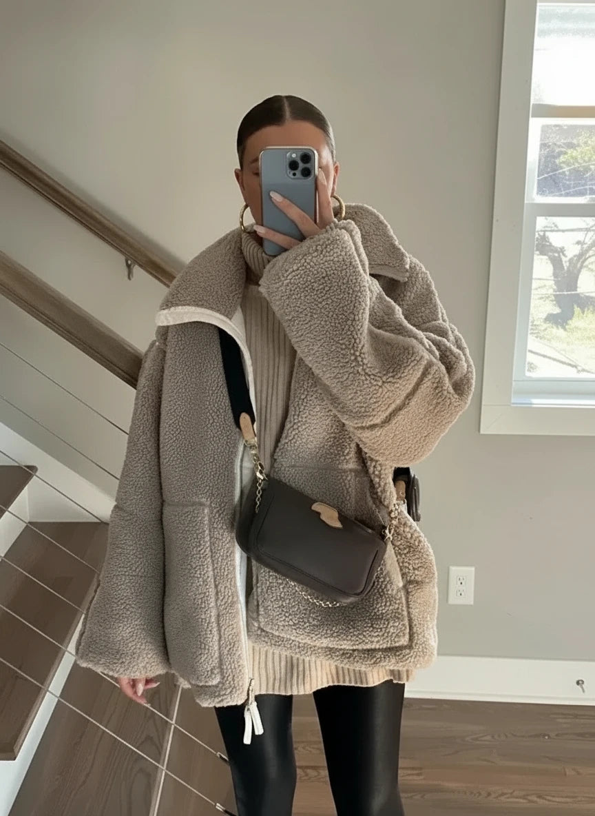 LUNA | Chaqueta para el frío suave y cálida